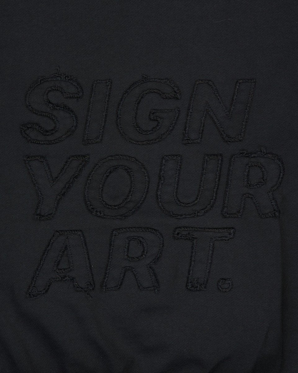 Washed Black Hoodie